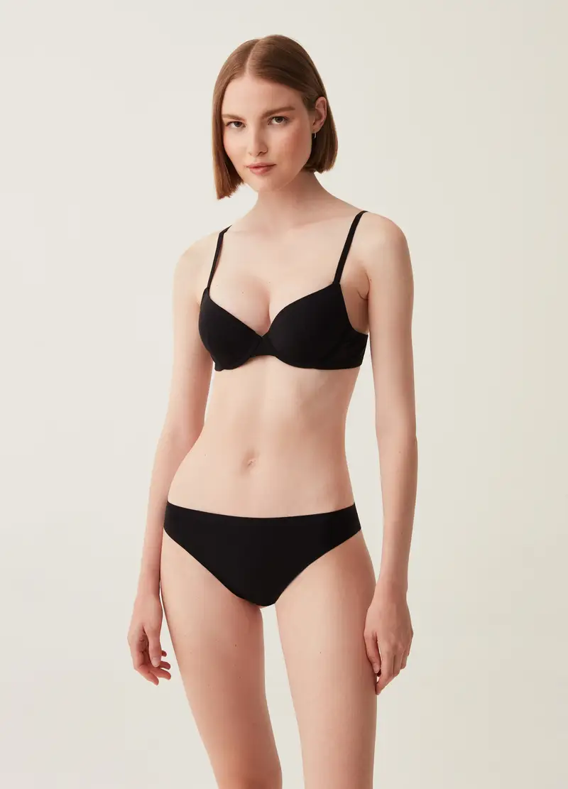 OVS , Brasiliano Senza Cuciture The One, Donna, Nero, Taglia: 2