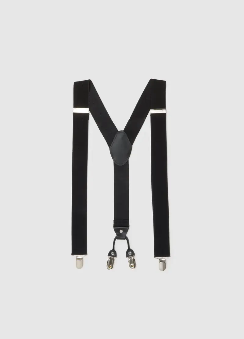 OVS HOUSEBRAND Bretelle Uomo Nero 1175111