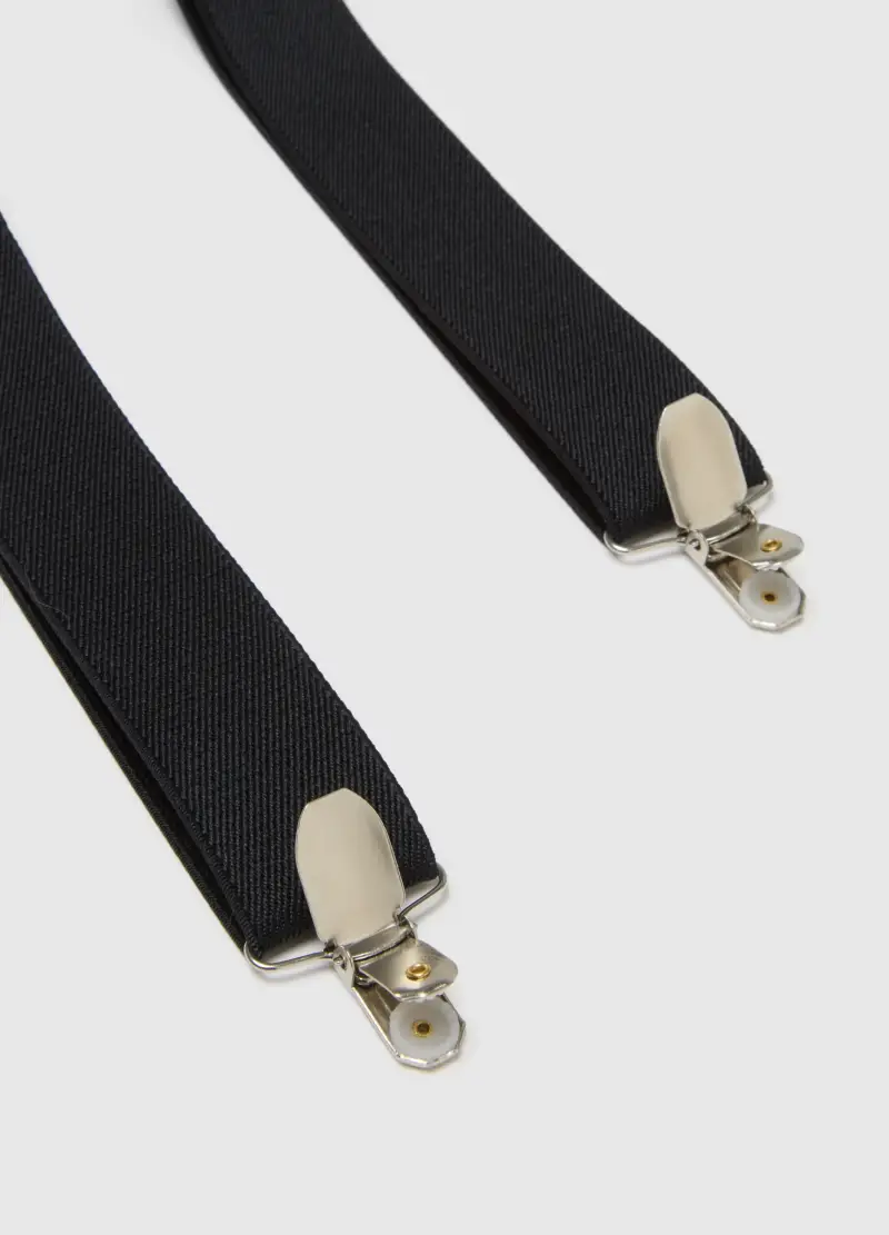 OVS Bretelle Uomo Nero 4011475 miniatura 3