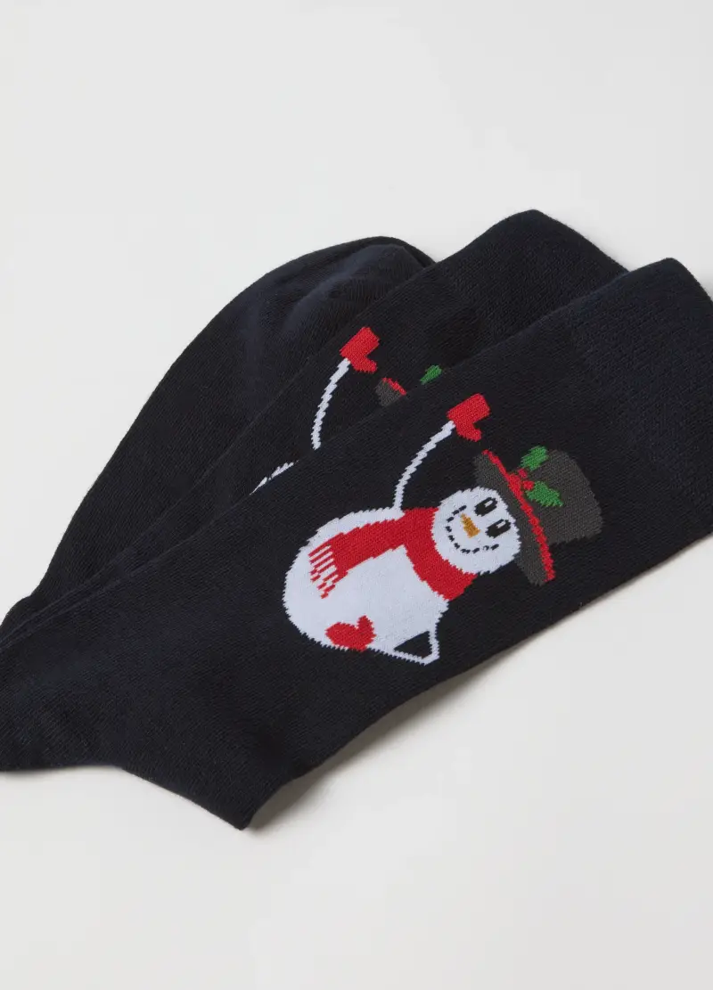 OVS Calze Uomo Blu 3831143 miniatura 3