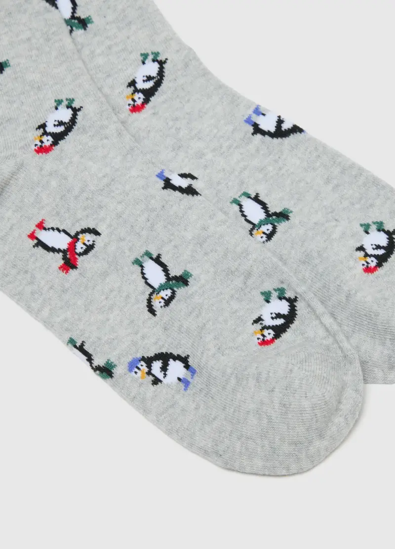 OVS Calze Uomo Grigio 3831164 miniatura 2