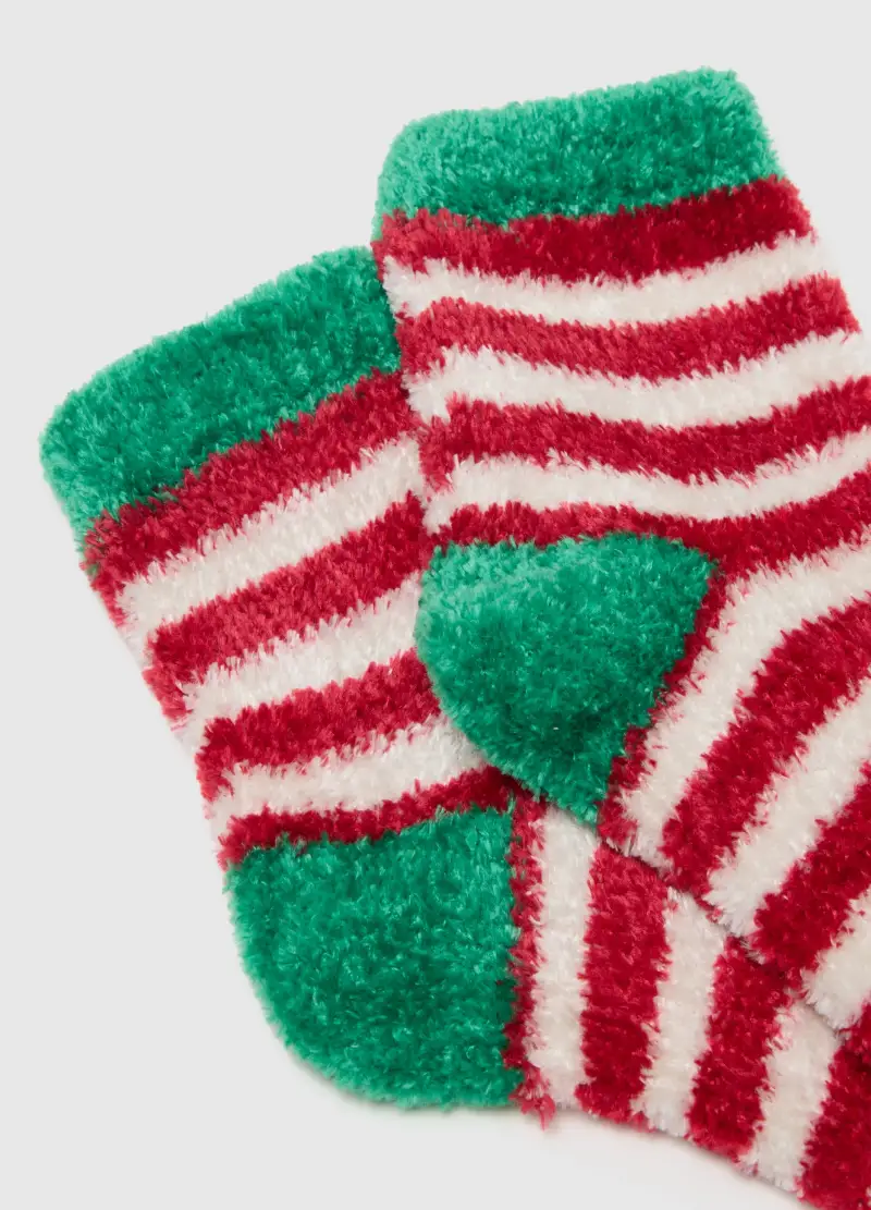 Calzini In Tessuto Elasticizzato Multicolor, Donna, Multicolor miniatura 2