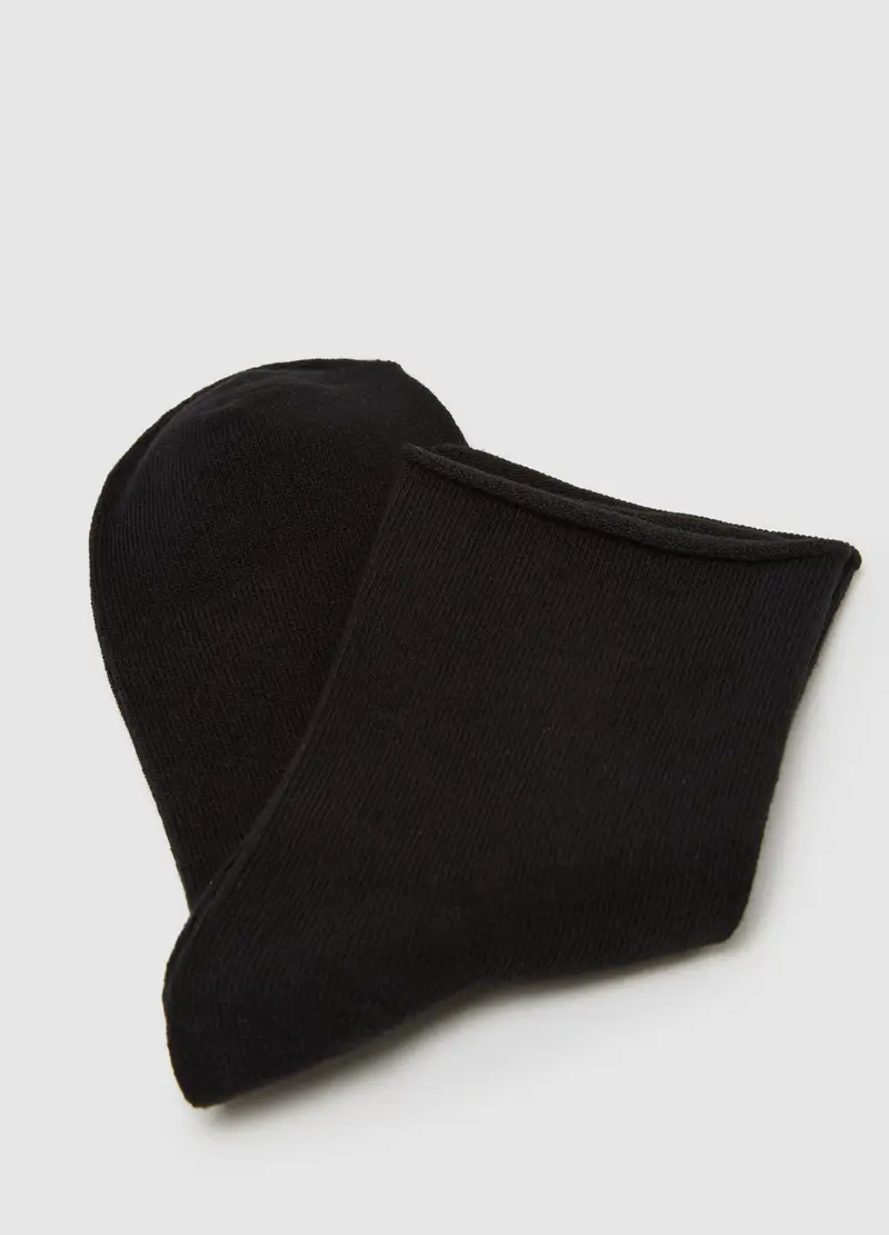 OVS, Calzini Neri Elasticizzati, Donna, Nero, Taglia: 36-38 miniatura 2