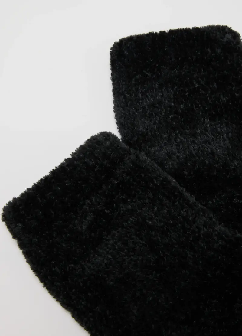 Calzini Neri Morbidi, Donna, Nero miniatura 3