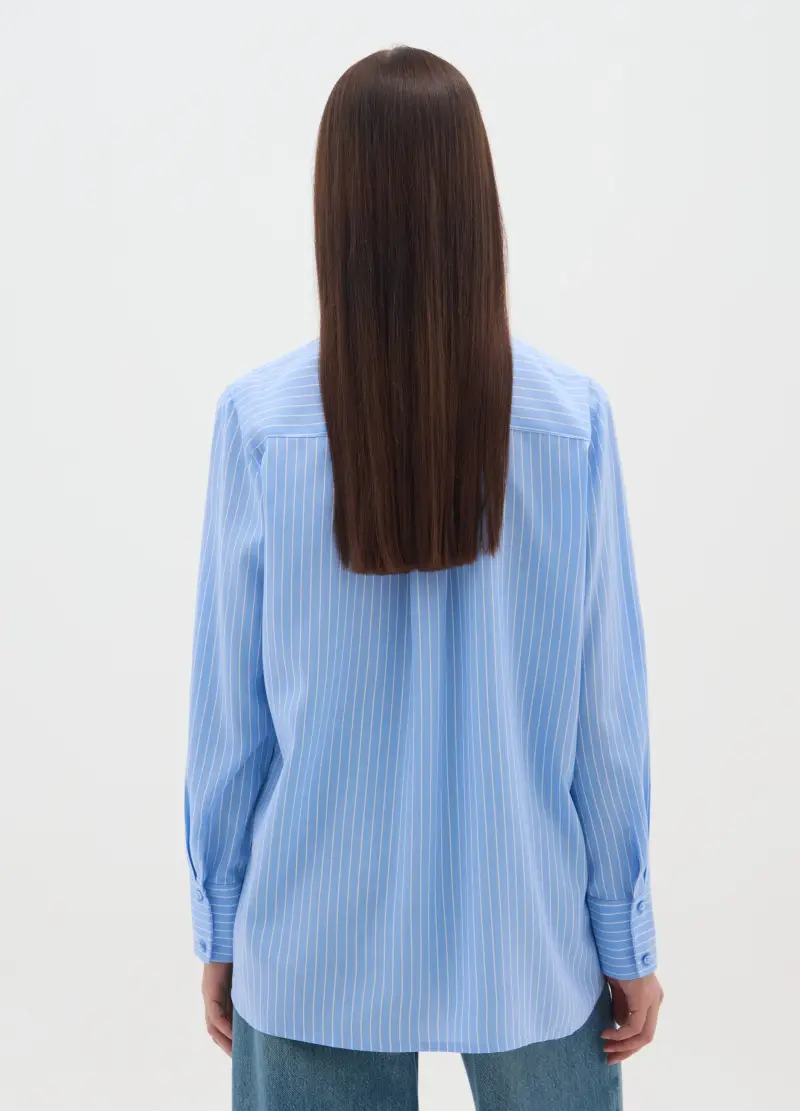 , Camicetta A Righe Multicolor Regular Fit, Donna, Multicolor miniatura 3