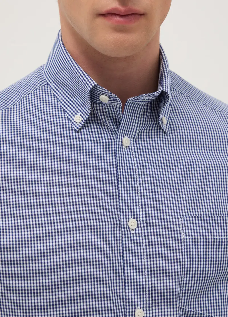 Ovs Camicia A Quadri Multicolor In Misto Cotone Regular Fit Uomo miniatura 2