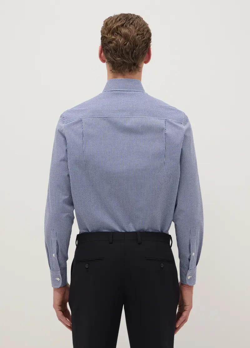 Ovs Camicia A Quadri Multicolor In Misto Cotone Regular Fit Uomo miniatura 3