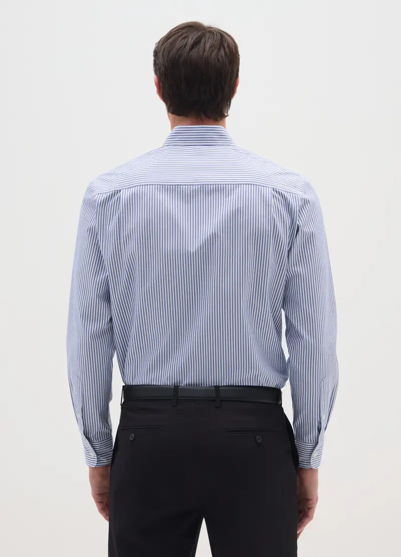 , Camicia In Misto Cotone Multicolor Regular Fit, Uomo, Multicolor miniatura 2