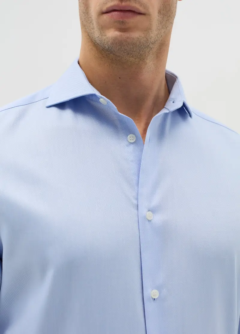 OVS Oxford Uomo Azzurro 3983773 miniatura 2