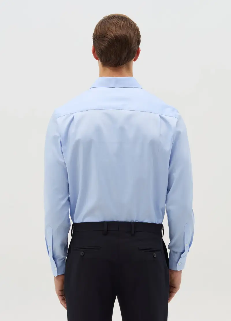 OVS Oxford Uomo Azzurro 3983773 miniatura 3