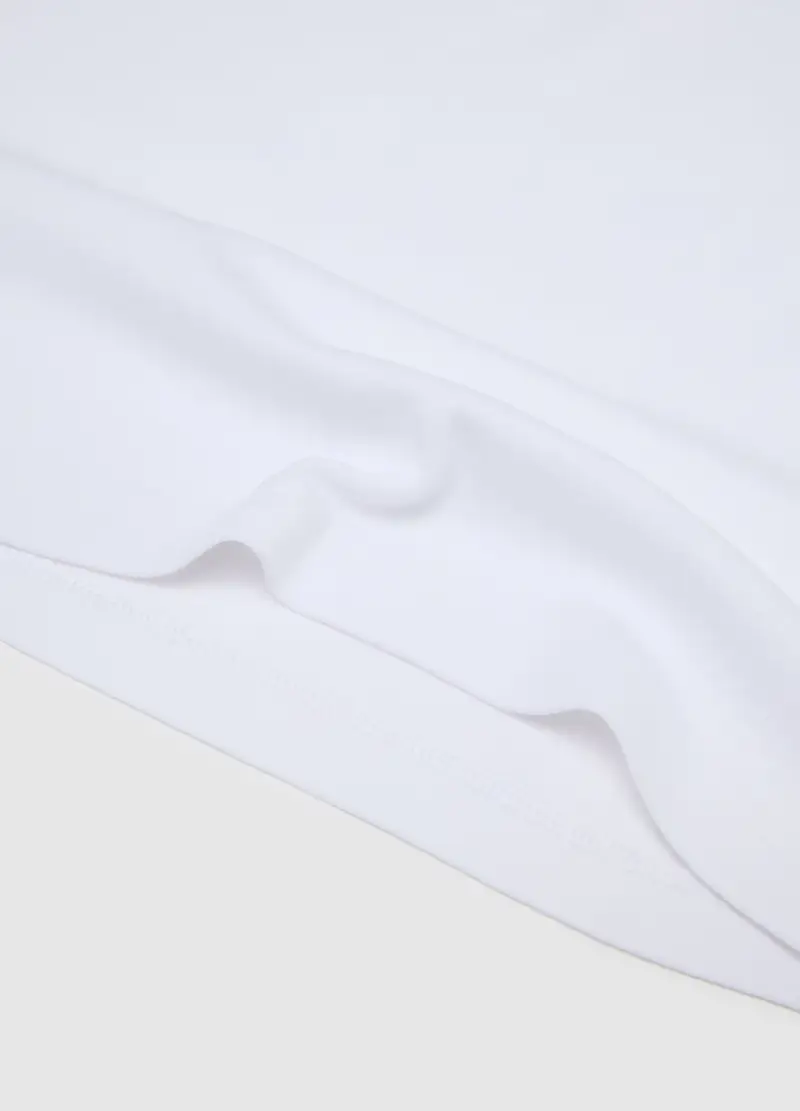 OVS, Canottiera Grigia In Cotone Per Bambino, Bianco, Taglia: 10-11 miniatura 3