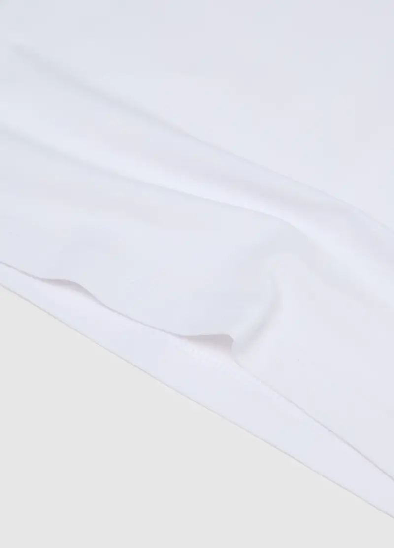 OVS, Canottiere Da Bambino In Cotone Bianco Regular Fit, Bianco, Taglia: 3-4 miniatura 2