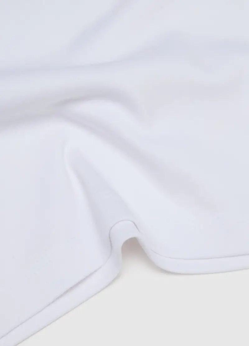 OVS, Canottiere Da Ragazzo In Puro Cotone Bianco Regular Fit, Bambino, Bianco, Taglia: 10-11 miniatura 2