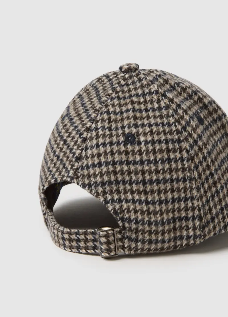 Cappellino Da Baseball A Quadri Multicolor, Uomo, Multicolor miniatura 2