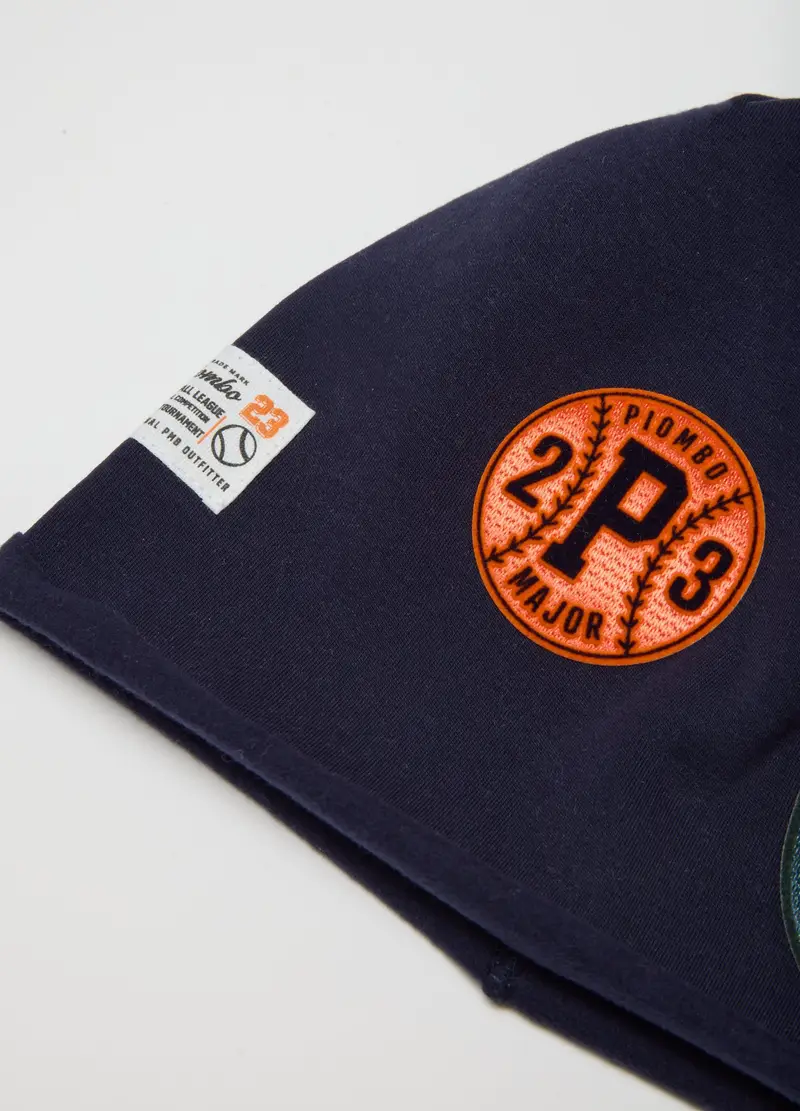 OVS, Cappello Da Bambino In Cotone Elasticizzato Blu, Blu, Taglia: 52 miniatura 2