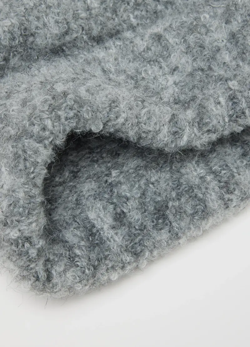 Cappello Grigio In Jersey, Donna, Grigio miniatura 2