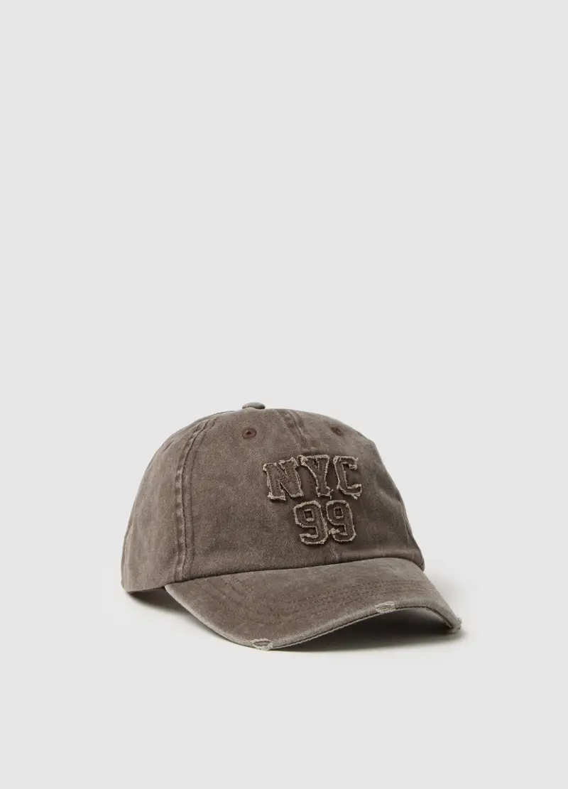 OVS, Cappello In Puro Cotone Marrone, Donna, Marrone, Taglia: ONE SIZE