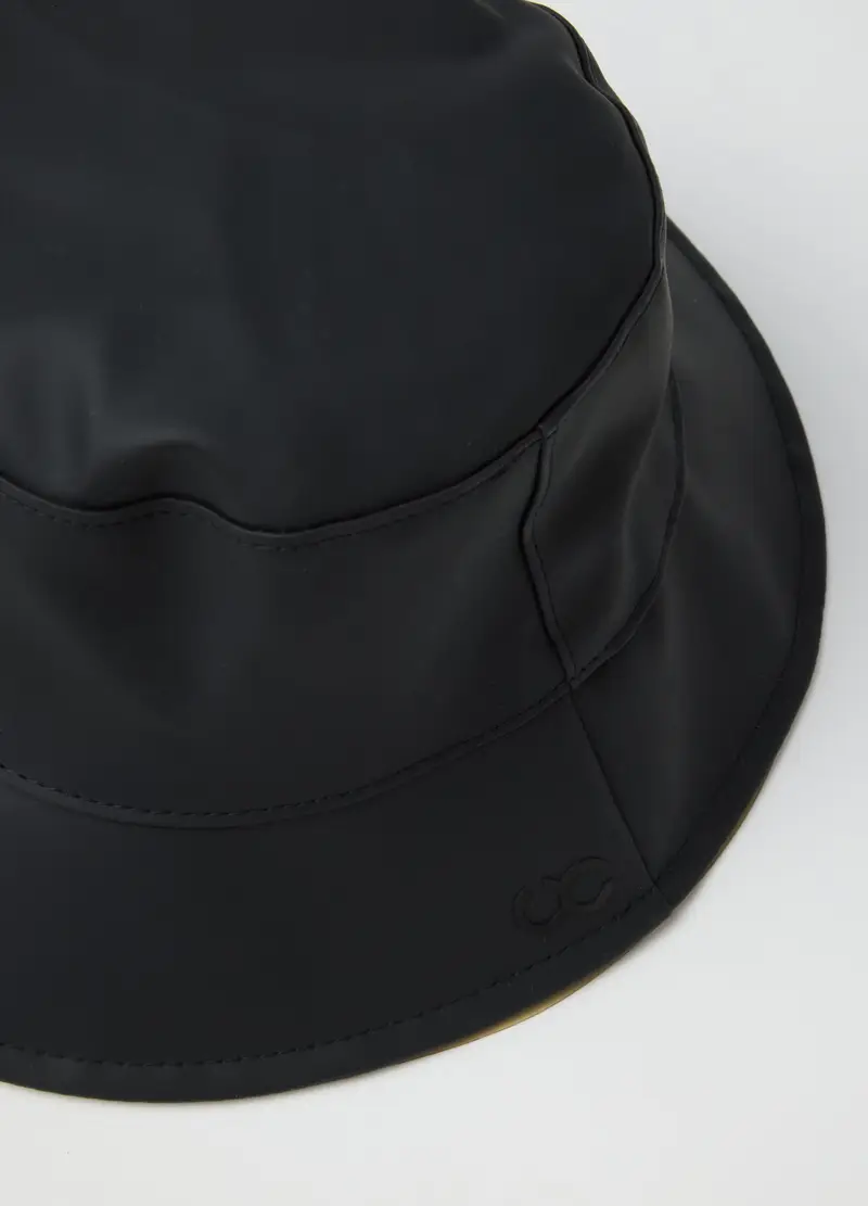 OVS, Cappello In Pvc Nero, Donna, Nero, Taglia: 56 miniatura 2