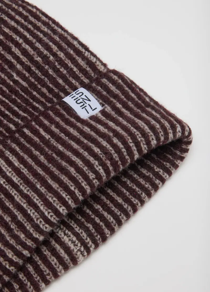 Cappello Marrone A Coste, Donna, Marrone miniatura 2