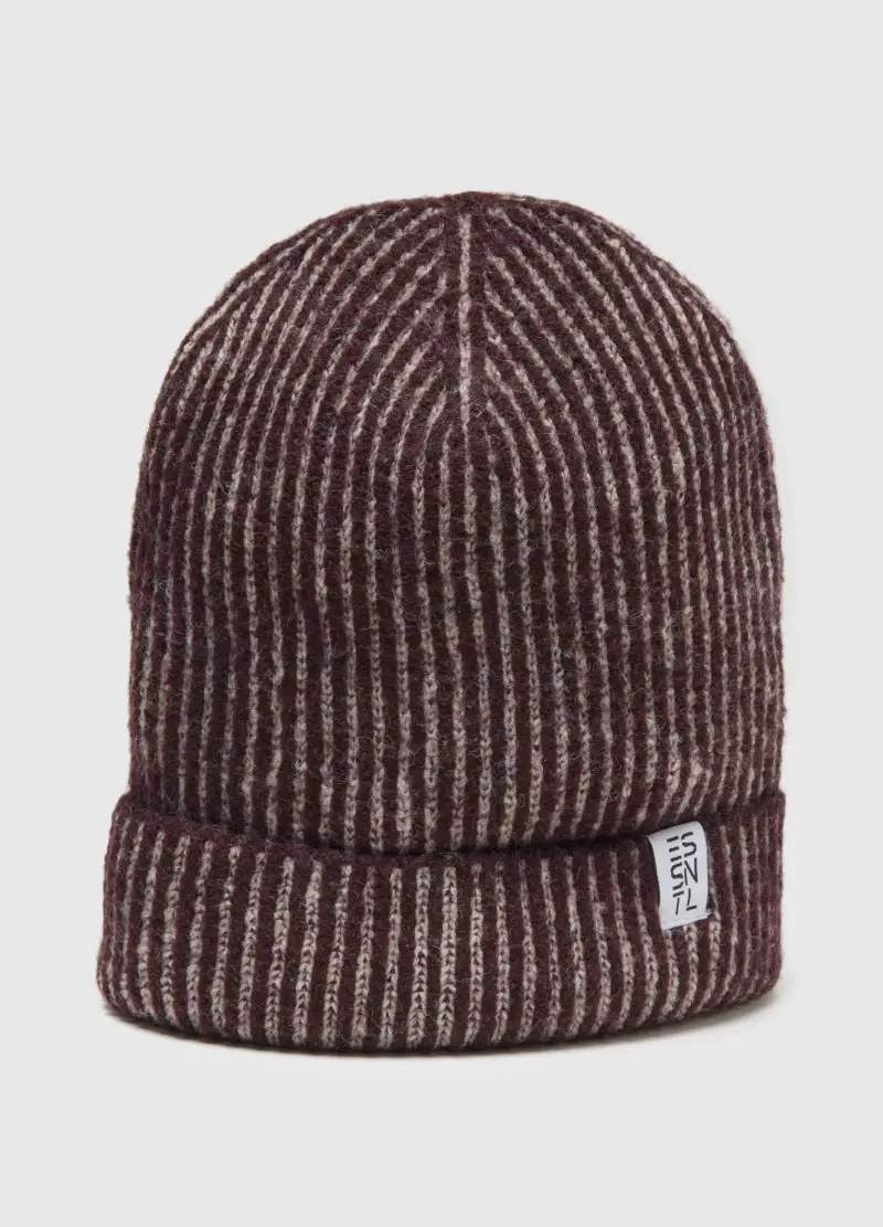 Cappello Marrone A Coste, Donna, Marrone miniatura 3