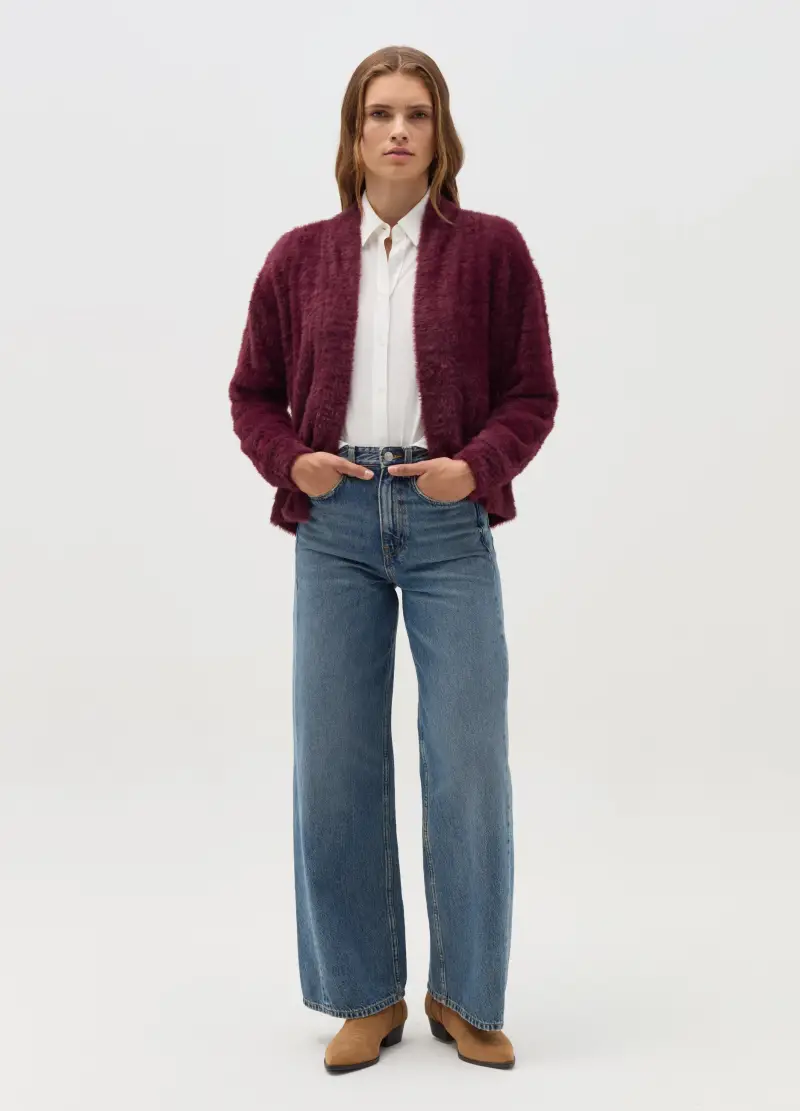 OVS Cardigan Donna Rosso 3901234