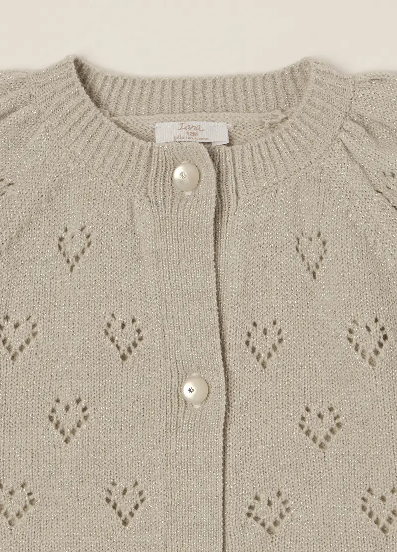 OVS Cardigan Beige 2616518 miniatura 3