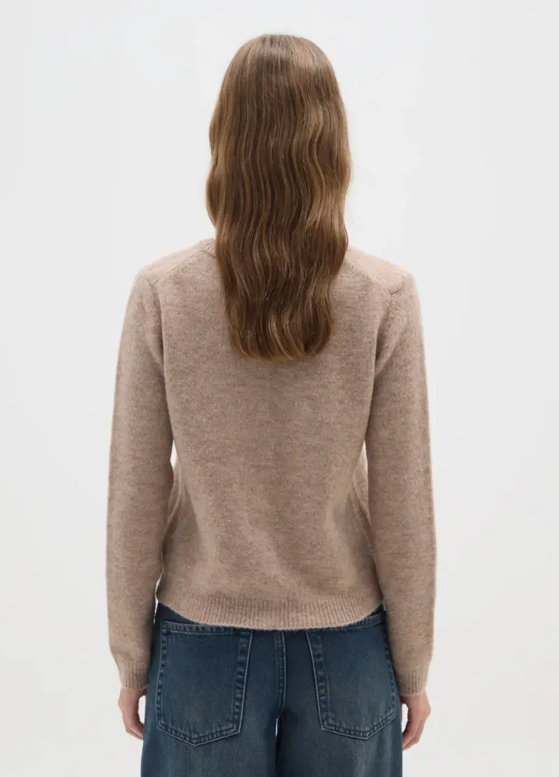 OVS Cardigan Donna Beige 3048395 miniatura 3