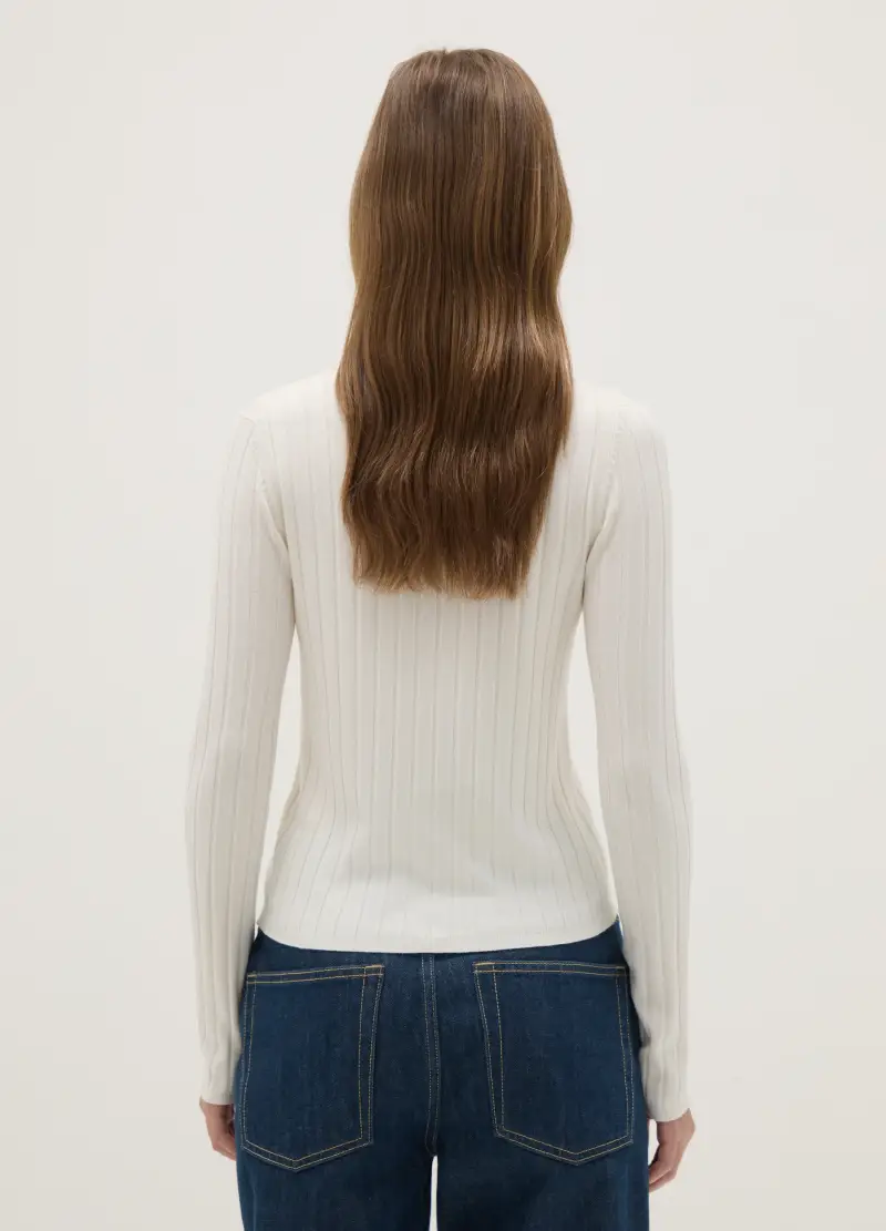 OVS Polo Donna Bianco 3992953 miniatura 3