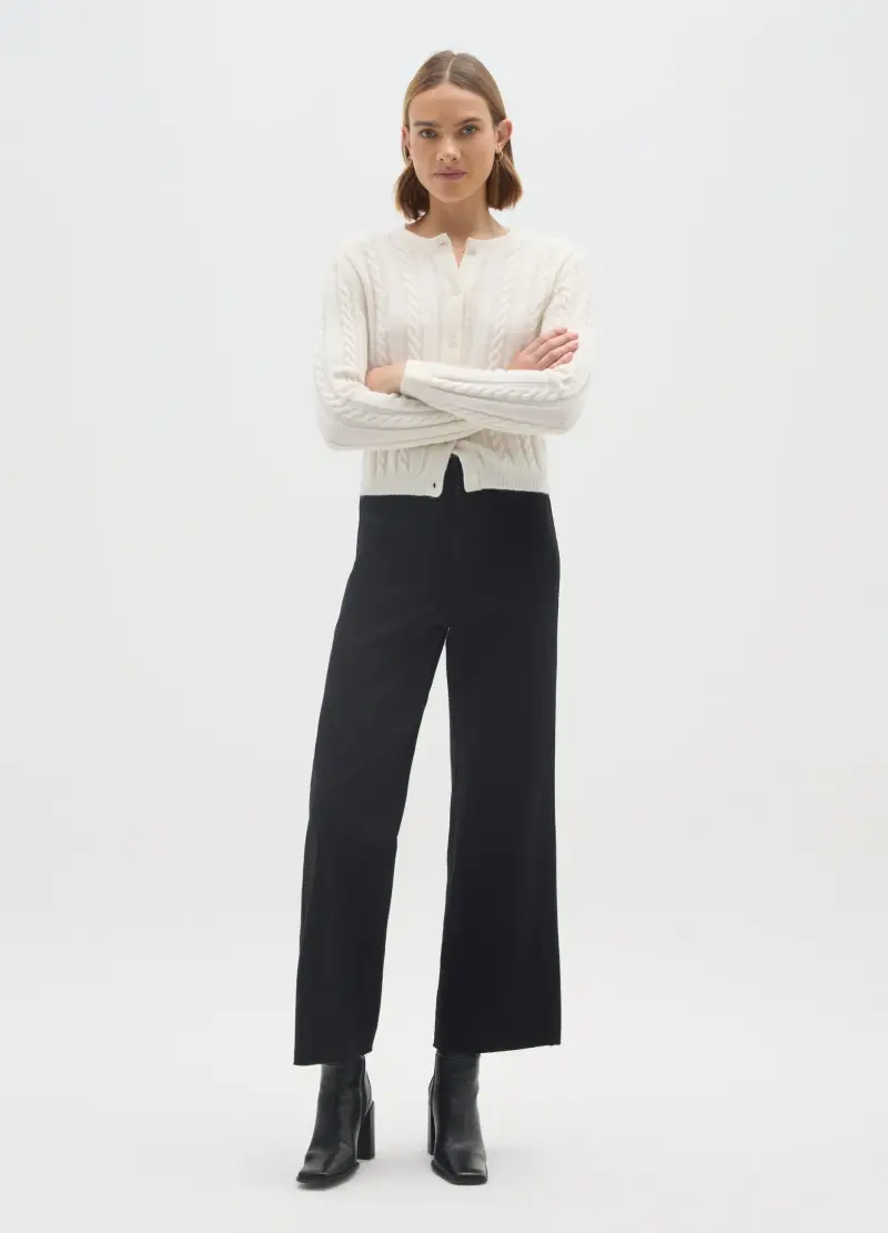 OVS Cardigan Donna Bianco 3882914 miniatura 2