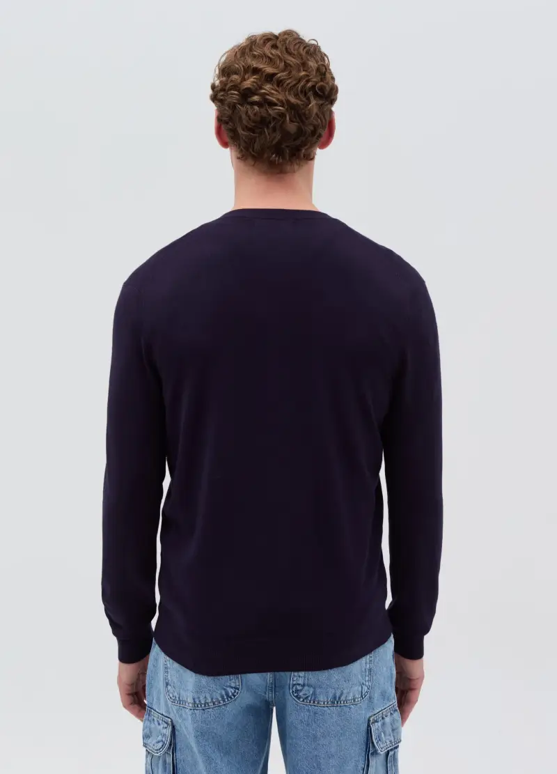 OVS Cardigan Uomo Blu 3874094 miniatura 3