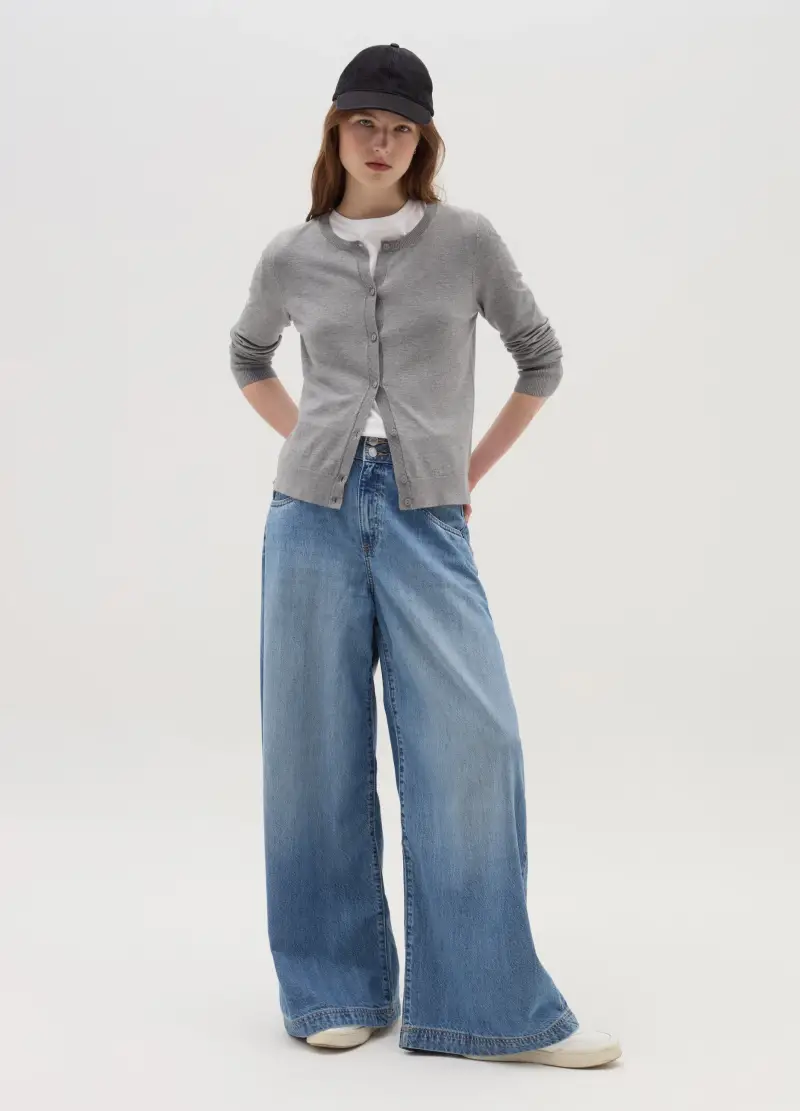 OVS Cardigan Donna Grigio 4221733