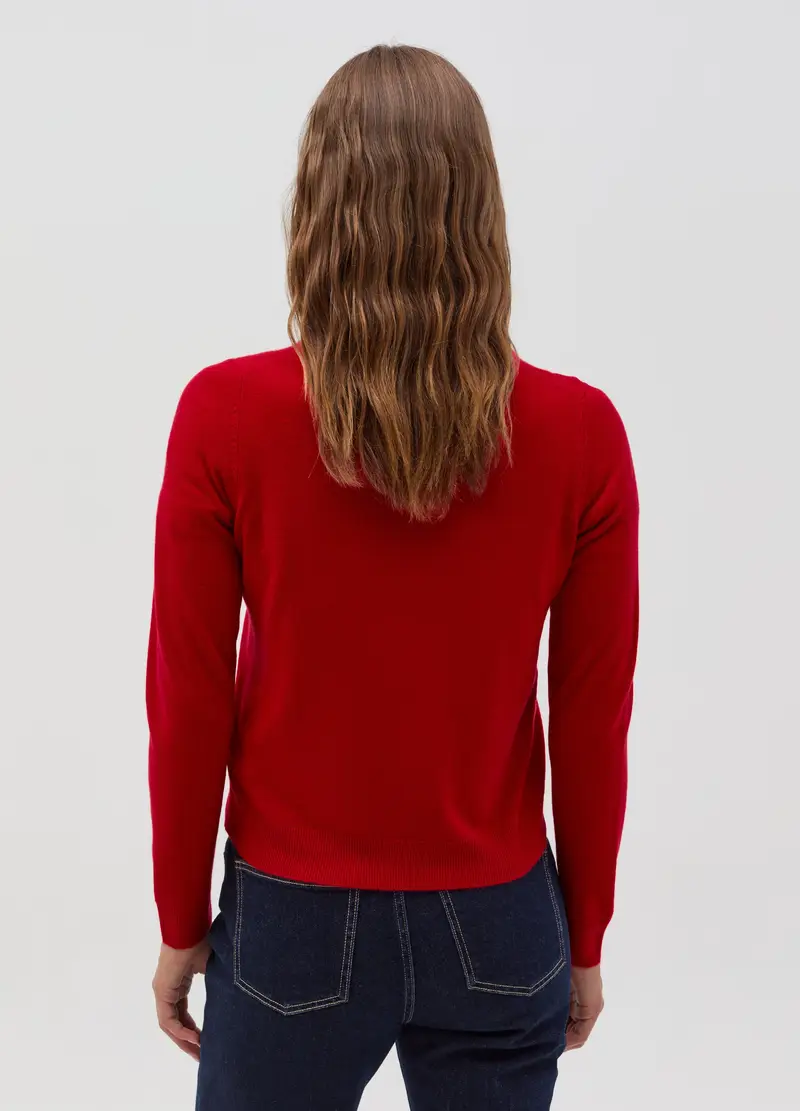 OVS Cardigan Donna Rosso 4103282 miniatura 3