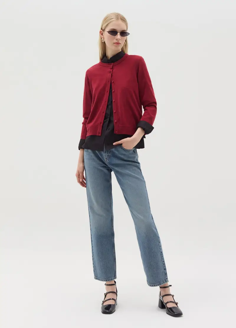 OVS Cardigan Donna Rosso 4122143