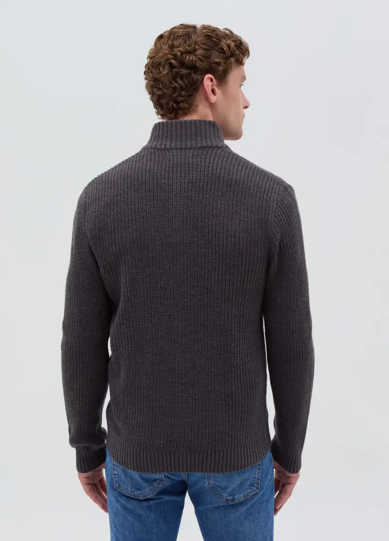 OVS Cardigan Uomo Grigio 3882725 miniatura 3