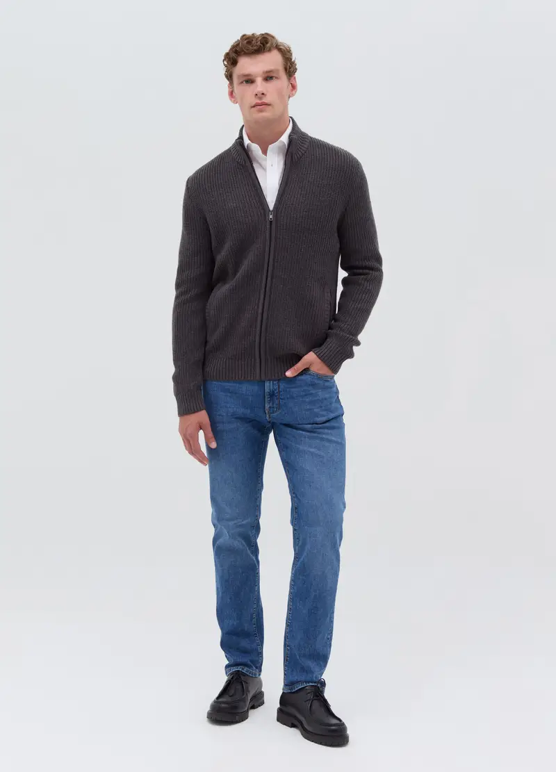 OVS Cardigan Uomo Grigio 3882725