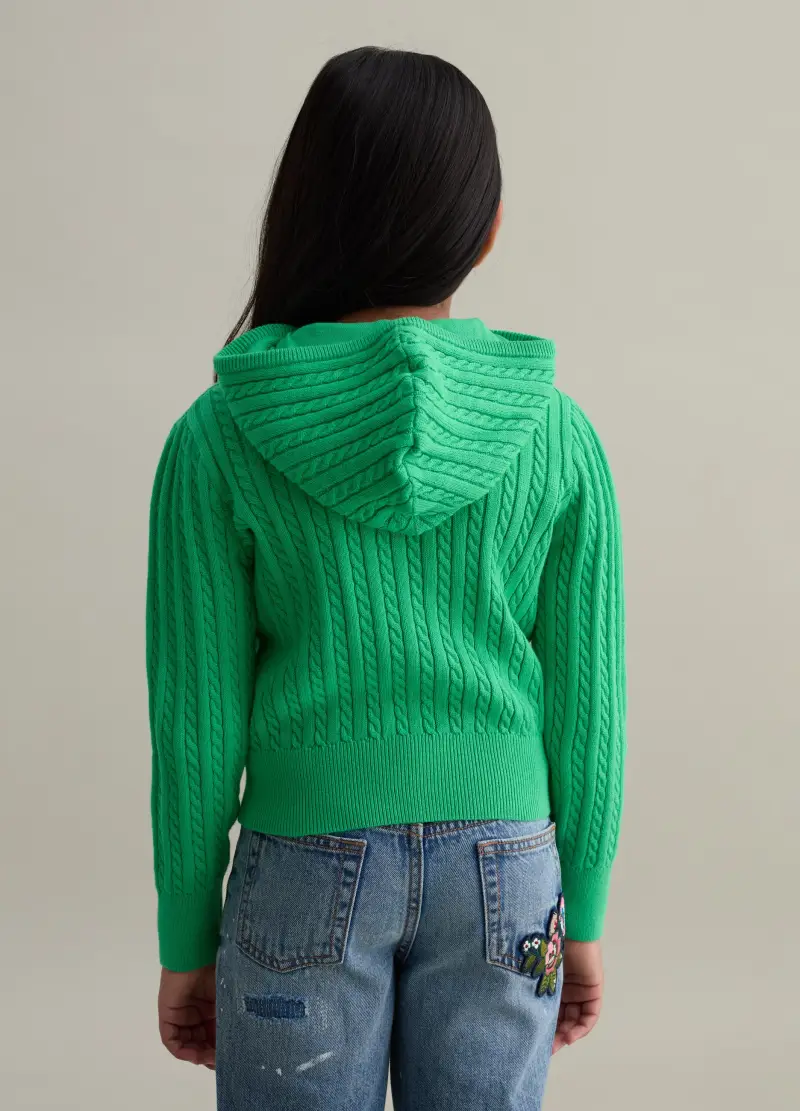 OVS Cardigan Bambina Verde 2735275 miniatura 2