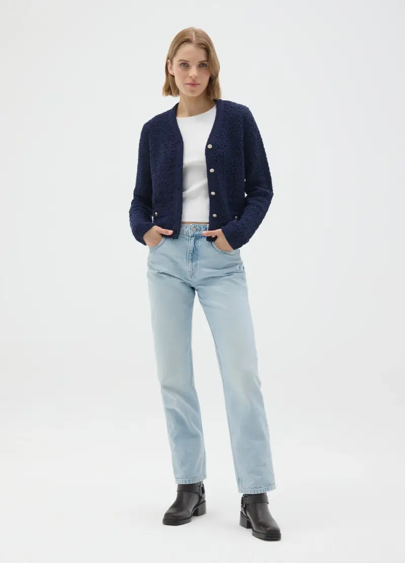 OVS Cardigan Donna Blu 3438442