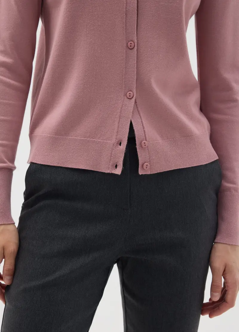 OVS HOUSEBRAND Cardigan Donna Rosa 1091604 miniatura 3