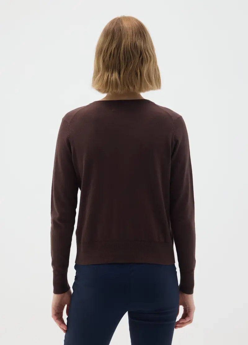 OVS HOUSEBRAND Cardigan Donna Marrone 1293495 miniatura 2