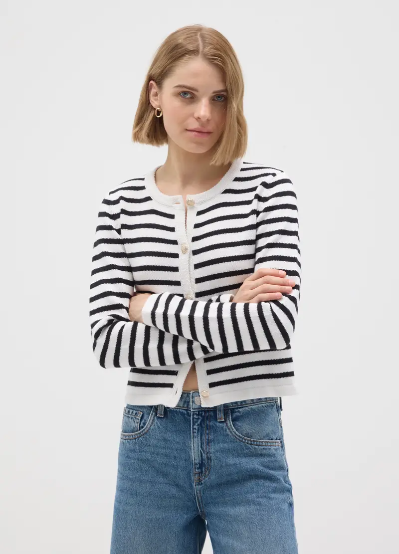 OVS Cardigan Donna Multicolore 4152979 miniatura 2