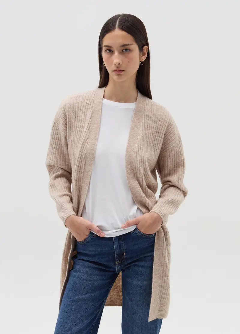 OVS Cardigan Donna Beige 3851901