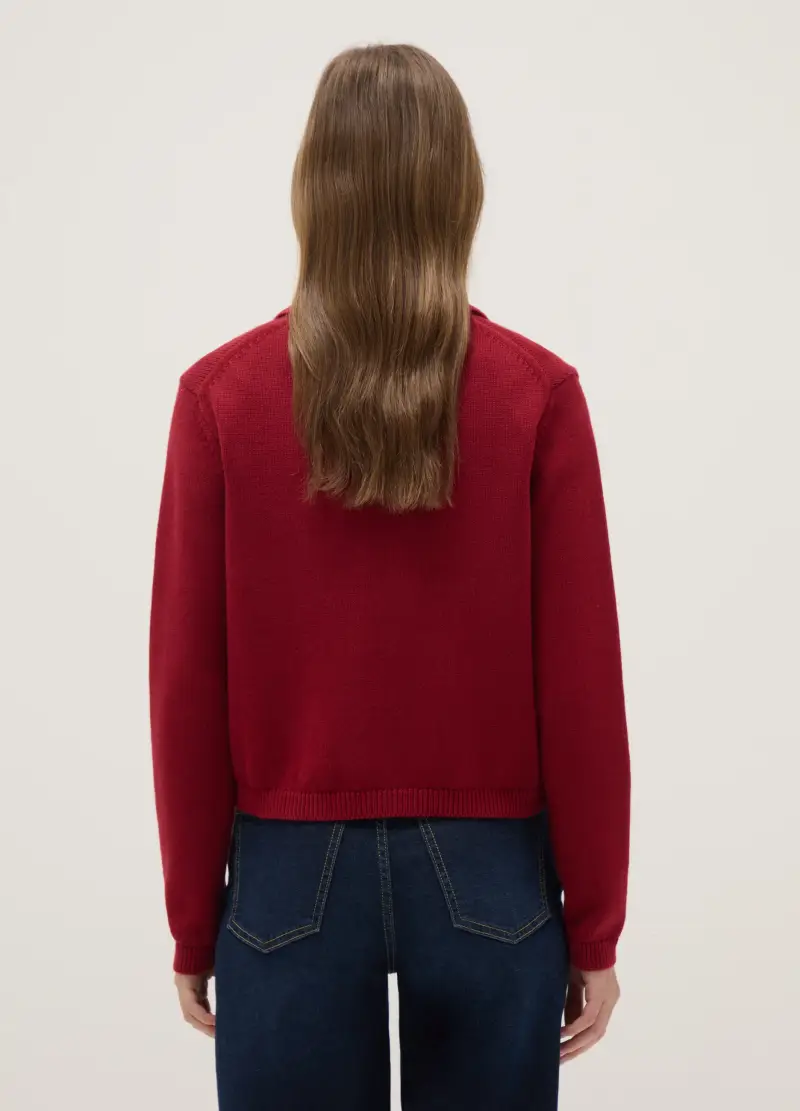 OVS Polo Donna Rosso 3984071 miniatura 3