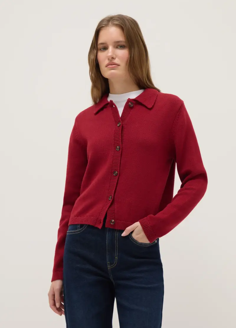 OVS Cardigan Donna Rosso 3984071