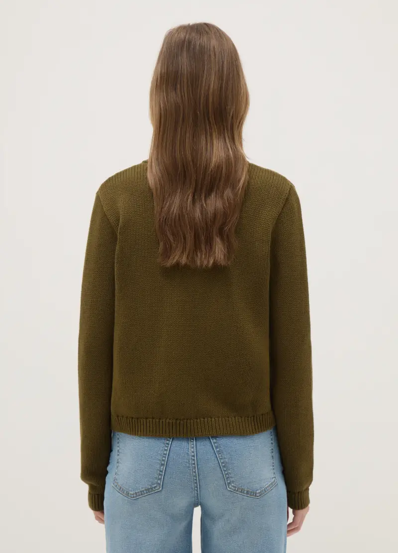 OVS Cardigan Donna Verde 3984073 miniatura 3