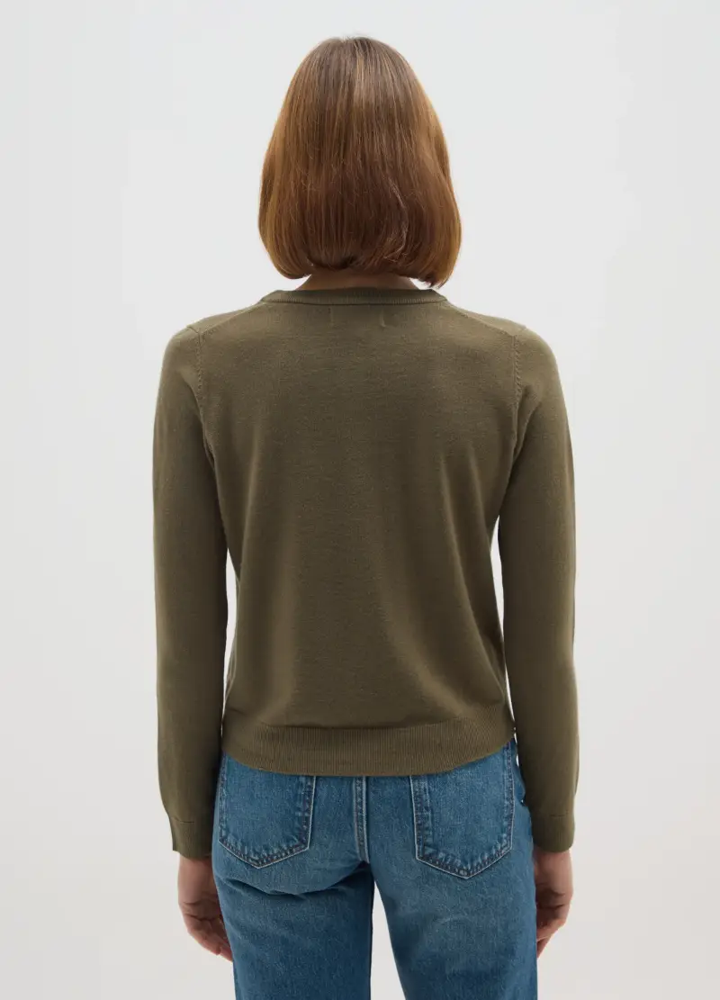 OVS Cardigan Donna Verde 3048477 miniatura 3