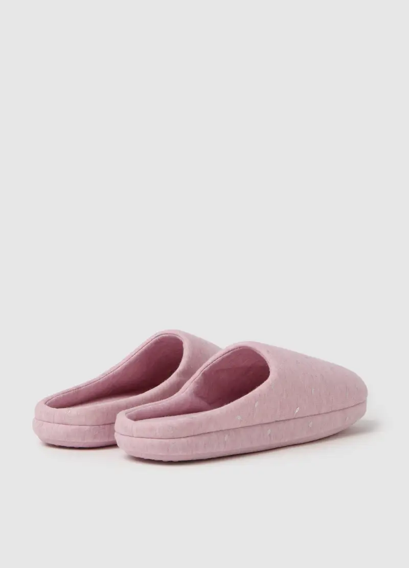 OVS, Ciabatte Da Donna In Tessuto Rosa, Rosa, Taglia: 36-37 miniatura 2