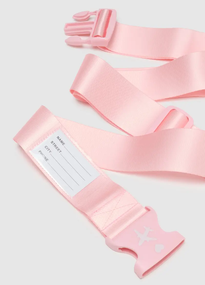 OVS, Cintura In Rosa Con Fibbia Regolabile, Donna, Rosa, Taglia: ONE SIZE miniatura 2