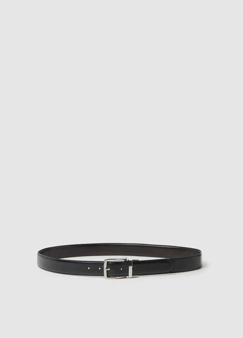 OVS , Cintura In Vera Pelle Multicolor, Uomo, Multicolor, Taglia: 100-105 cm