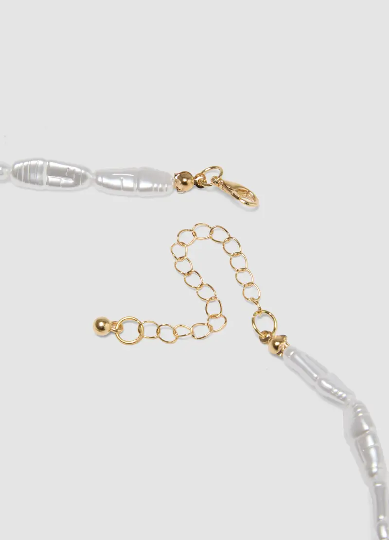 Collana Con Perle Trasparenti E Ciondoli A Forma Di Frutta, Donna, Multicolor miniatura 2