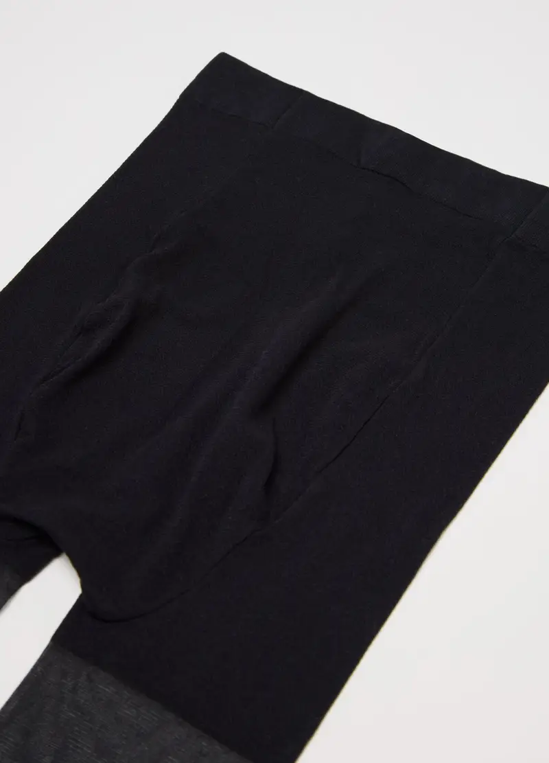 OVS, Collant Premaman Nero, Donna, Nero, Taglia: S miniatura 2